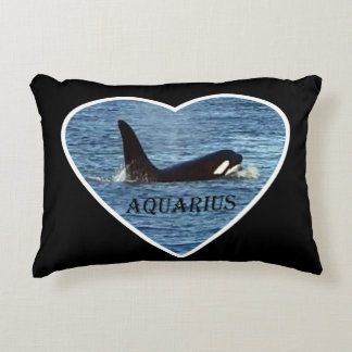 West Coast Killer Whale Aquarius Aanpasbaar Accent Kussen