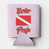 West Coast Lesbian Pride Diver Blikjeskoeler (Achterkant)