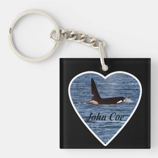 West Coast orka van de orka "John Coe" Sleutelhanger (Voorkant)
