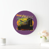 West Coast Round Wall klok (Huis)