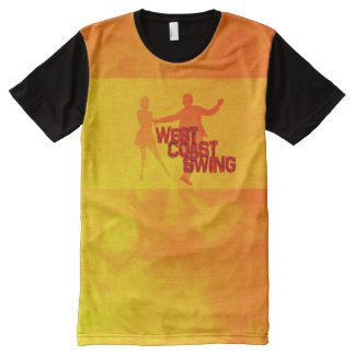 West Coast Swing All-Over-Print T-shirt