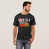 West Coast — T-Shirt (Voorkant volledig)