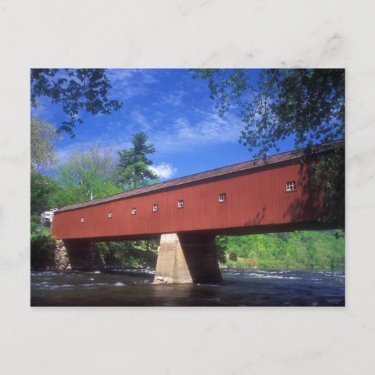 West Cornwall Covered Bridge Briefkaart (Voorkant)