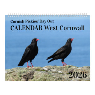 West Cornwall Fotografie Cornish Piskies' Dagtrip Kalender