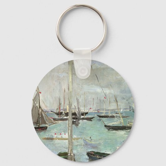 West Cowes, eiland Wight van Berthe Morisot Sleutelhanger (Voorkant)