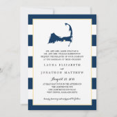 West Dennis Cape Cod Map met hart | Weddenschap Kaart (Voorkant)