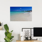 West End Beach Poster (Thuiskantoor)