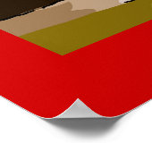 West End Light in Storm Poster (Hoek)