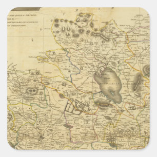 West Fife Vierkante Sticker