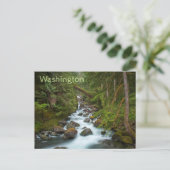 West Fork Foss, Washington Briefkaart (Staand voorkant)