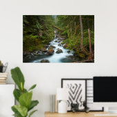 West Fork Foss, Washington Poster (Thuiskantoor)