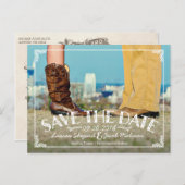  West Foto Sla de datum Briefkaarten (Voorkant / Achterkant)