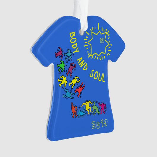 West Genesee Marching Band 2019 T-Shirt Ornament (voorkant)