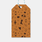 West Halloween Dank je wel Cadeaulabel (Achterkant)