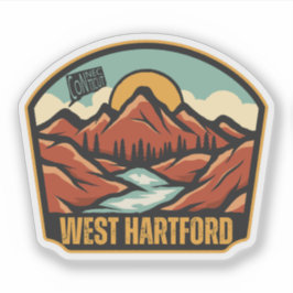 West Hartford, Connecticut Sticker
