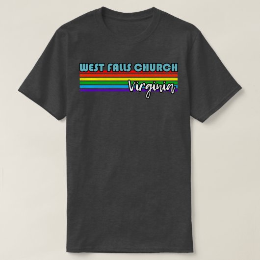West Herfsten Church Virginia Pride West Herfsten  T-shirt (Design voorkant)