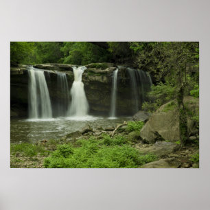 West-Herfsten in Elyria Ohio Poster