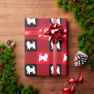 West Highland Terrier Buffalo Pset Westies Wrappi Cadeaupapier