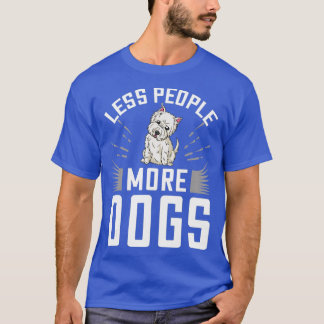 West Highland Terrier Dog Puppies Owner Lover T-shirt
