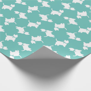 West Highland Terrier Dog Puppy Westie Cadeaupapier