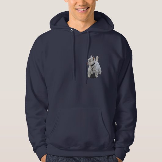 West Highland Terrier Hoodie (Voorkant)