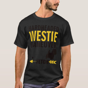 West Highland Terrier K9 Puppy Hardhead Manueve T-shirt
