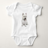 West Highland Terrier (P) Romper (Voorkant)