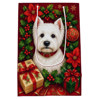 West Highland Terrier Vakantie Medium Cadeauzakje