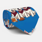 West Highland Terriers, Scottish Neckerchief  Stropdas (Opgerold)