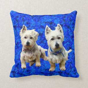West Highland Terriers Sierkussen. Kussen