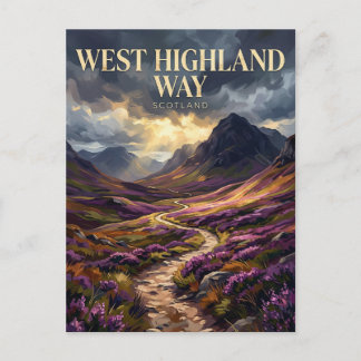 West Highland Way Scotland Briefkaart