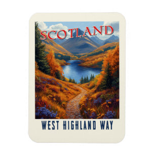 West Highland Way Scotland  wandelreizen Magneet