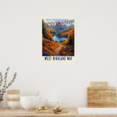 West Highland Way Scotland  wandelreizen Poster (Keuken)