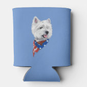 West Highland White Terrier Blikjeskoeler (Achterkant)