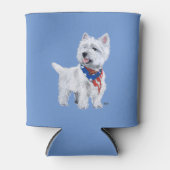 West Highland White Terrier Blikjeskoeler (Voorkant)