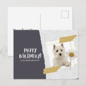 West Highland White Terrier Briefkaart (Voorkant / Achterkant)