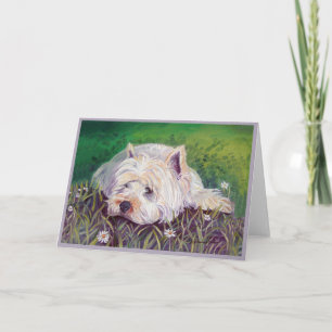 West Highland White Terrier Cards Kaart