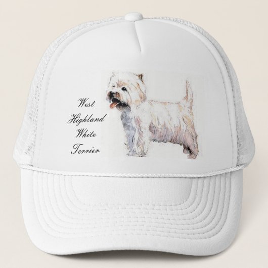 West Highland White Terrier Casquette (Devant)