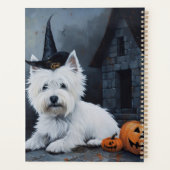 West Highland White Terrier Citrouille Halloween (Dos)