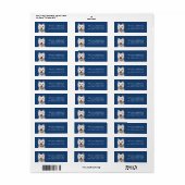 West Highland White Terrier Étiquettes de adresse (Feuille entière)