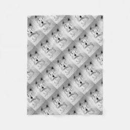 West Highland White Terrier Fleece Deken