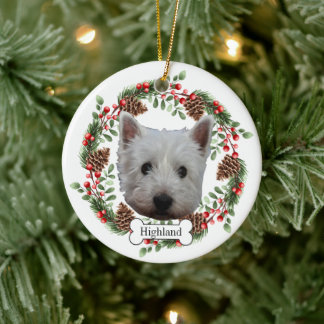 West Highland White Terriër Hond Keramisch Ornament