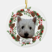 West Highland White Terriër Hond Keramisch Ornament (Voorkant)