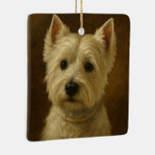 West Highland White Terrier Keramisch Ornament (Rechts)
