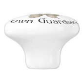 West Highland White Terrier Keramische Knop (Zijkant)