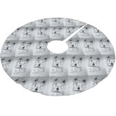 West Highland White Terrier Kerstboom Rok (Gekanteld)