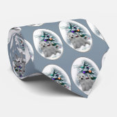 West Highland White Terrier Kerstcadeaus Stropdas (Opgerold)