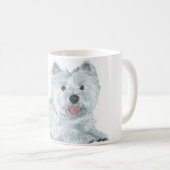 West Highland White Terrier Koffiemok (Voorkant rechts)