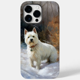 West Highland White Terrier laat het sneeuwen Kers Case-Mate iPhone 14 Pro Max Hoesje