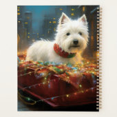 West Highland White Terrier Noël Fête (Dos)